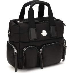 Black Nylon Shoulder Bag