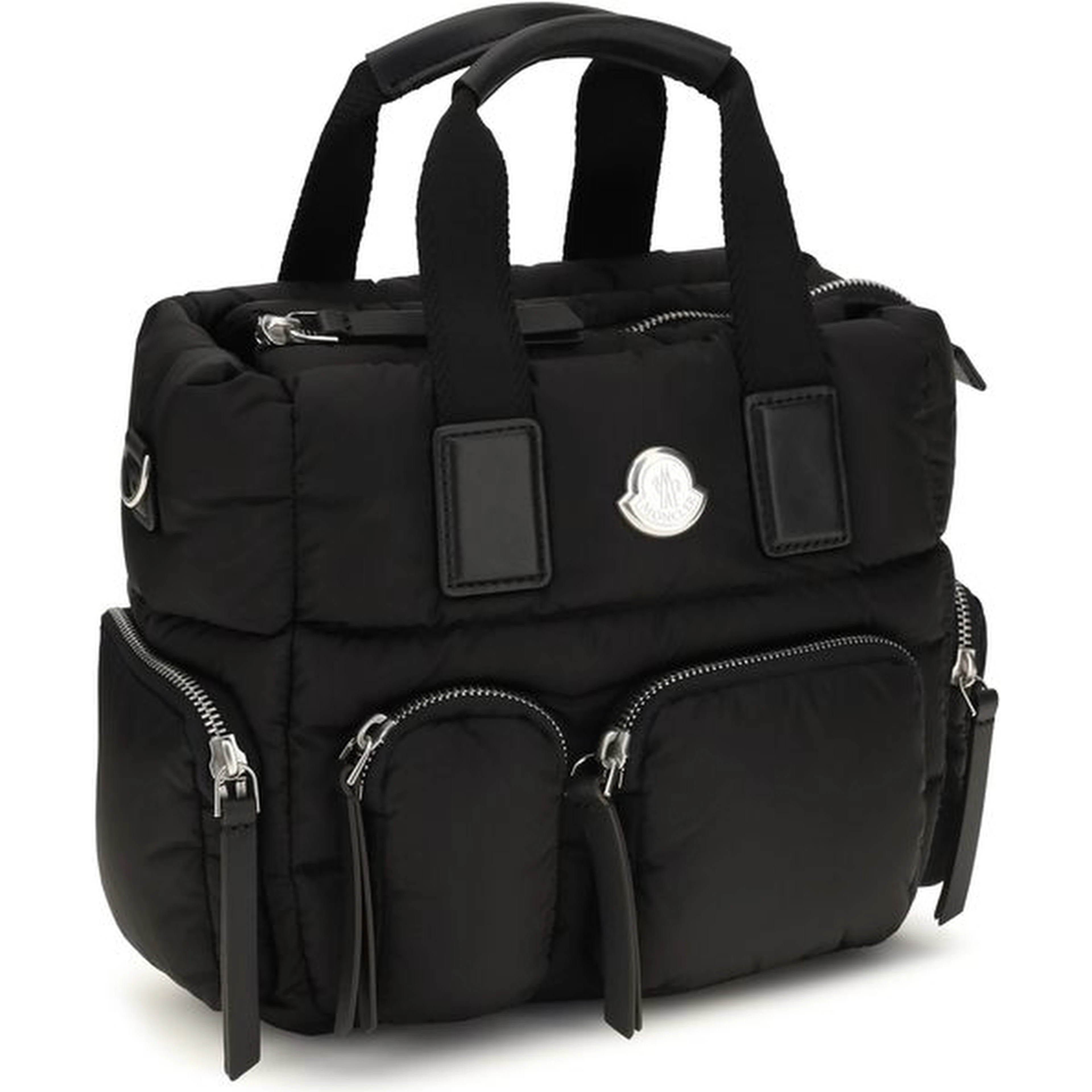 Black Nylon Shoulder Bag