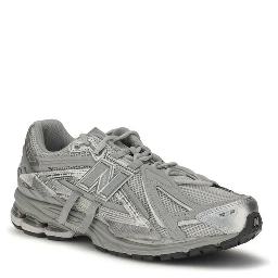 Gray Fabric Athletic Sneakers