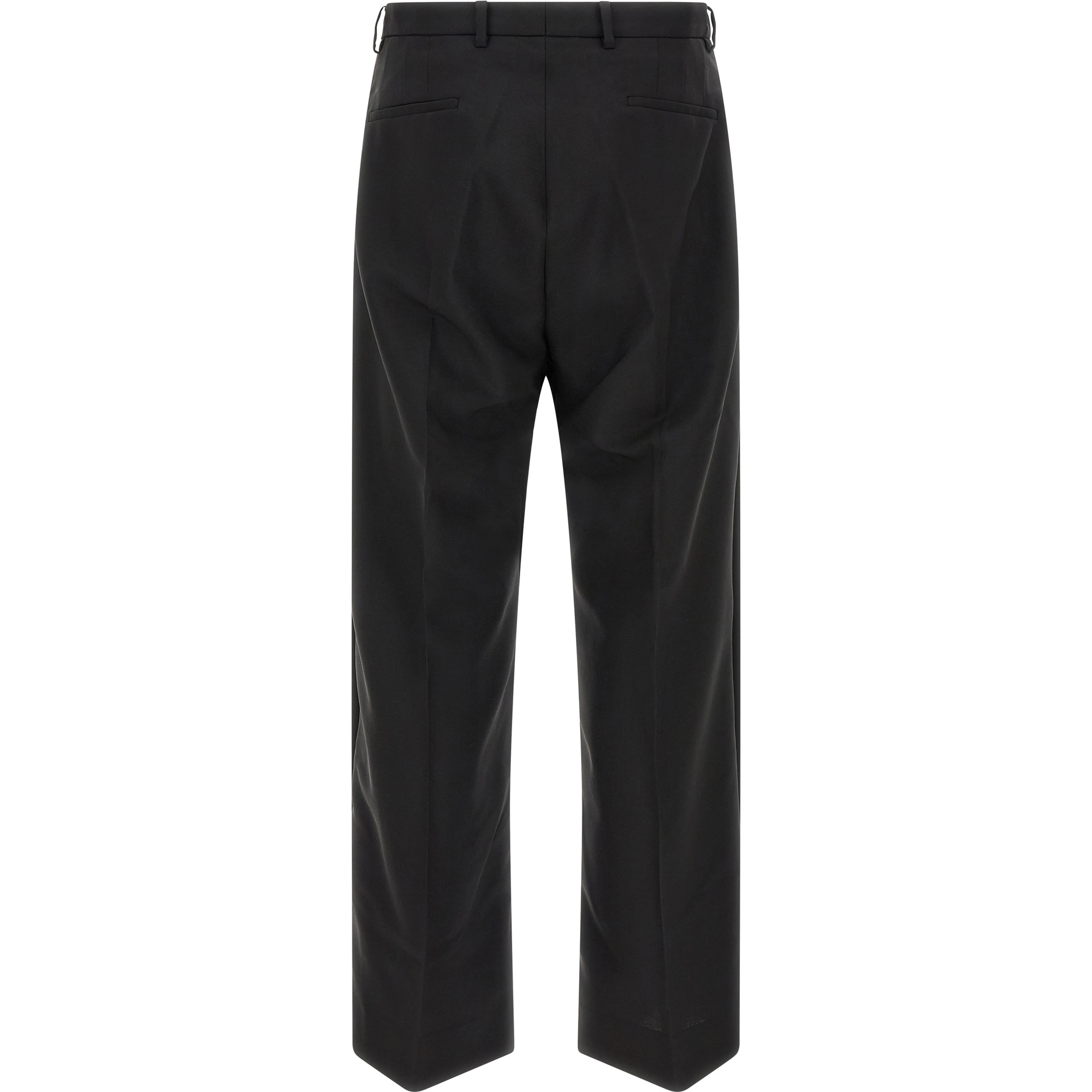 Black Wool Dress Pants