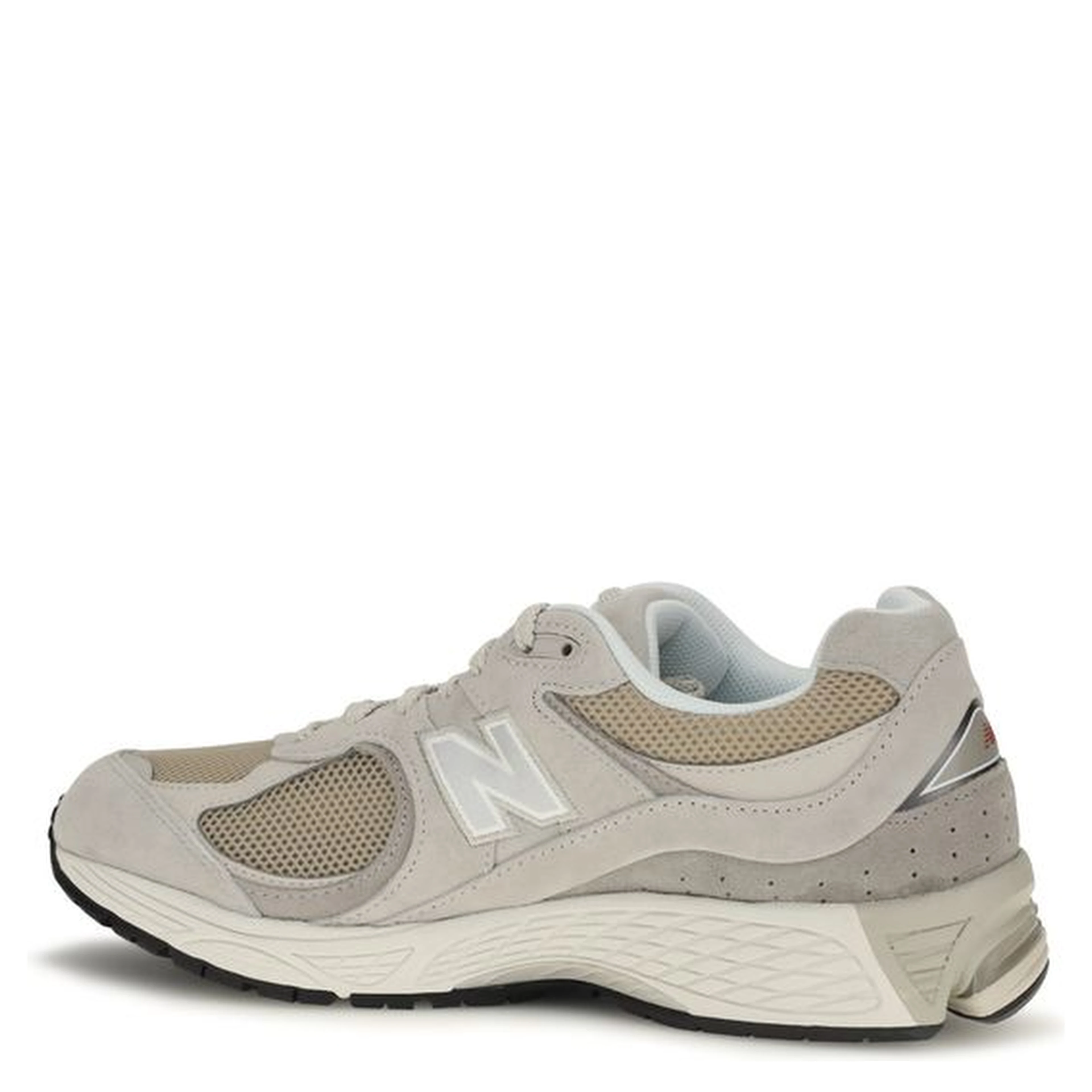 Beige Fabric Athletic Sneakers