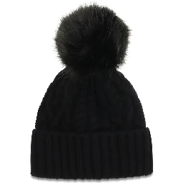 Black Wool Oves Aries Beanie