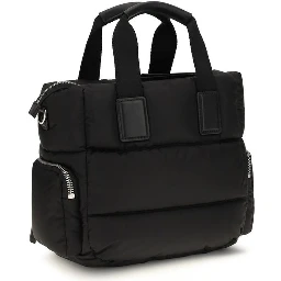 Black Nylon Shoulder Bag