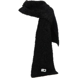 Black Marabou Scarf