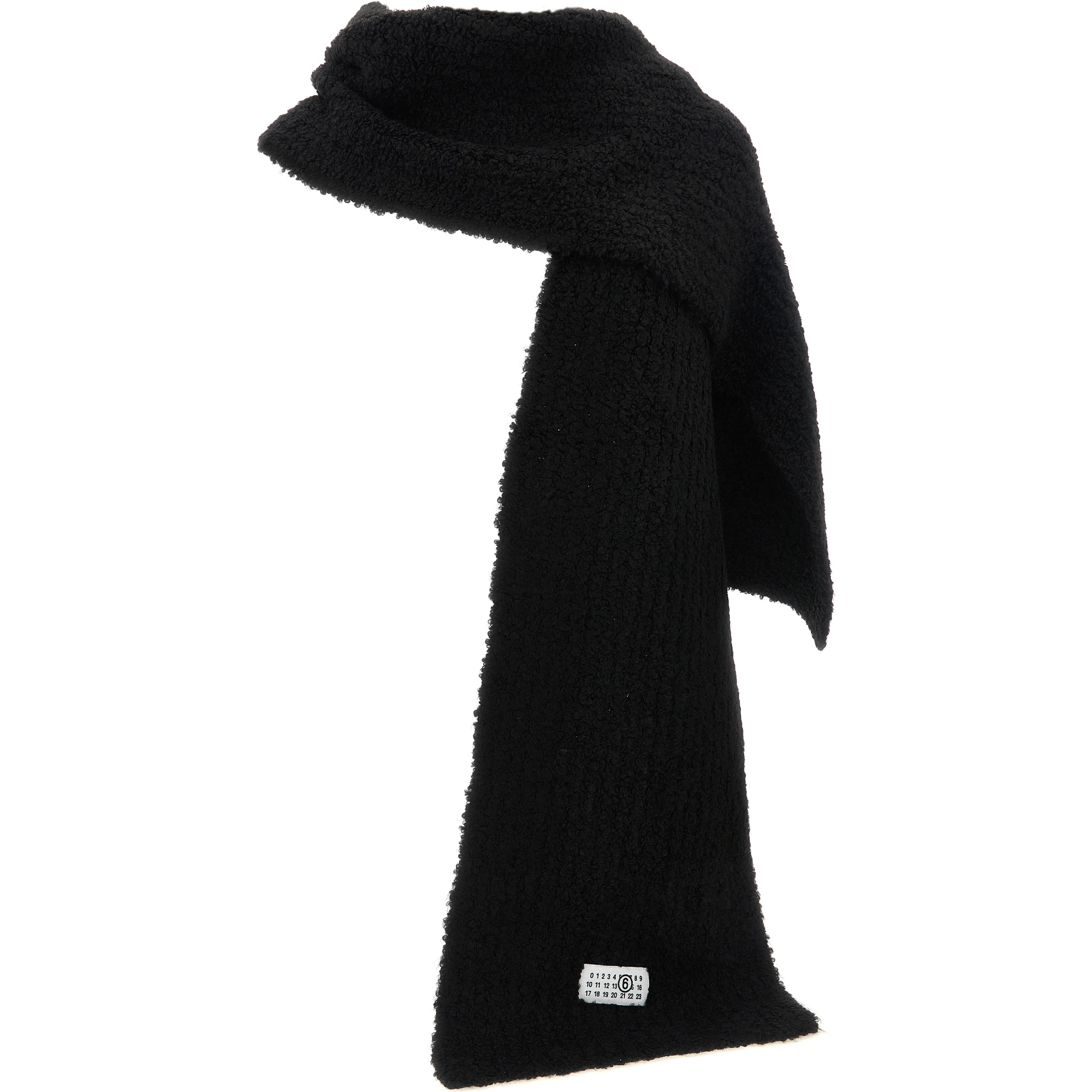 Black Marabou Scarf