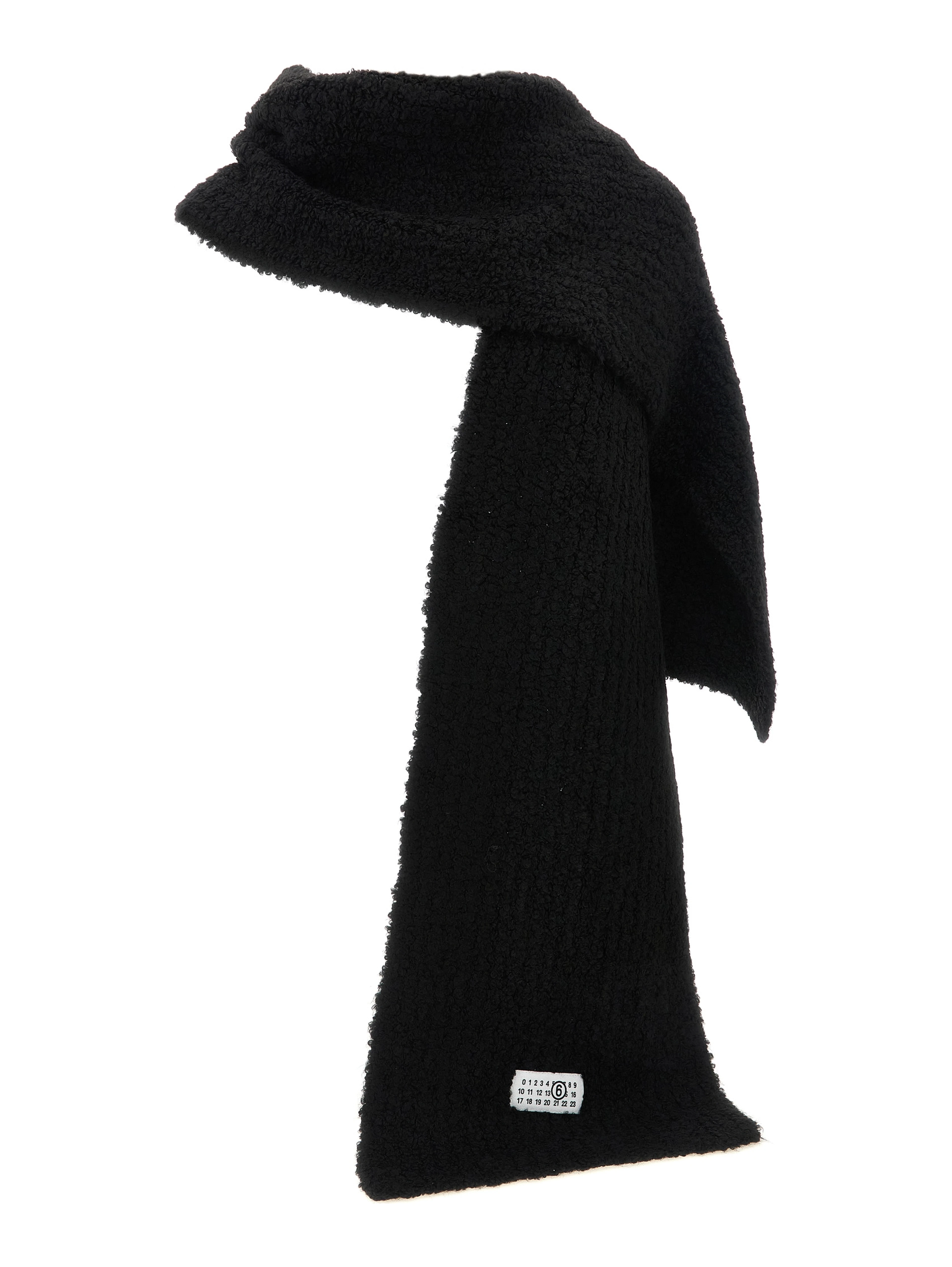 Black Marabou Scarf