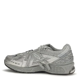 Gray Fabric Athletic Sneakers