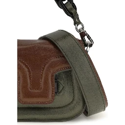 Brown Calf Leather Bos Taurus Handbag