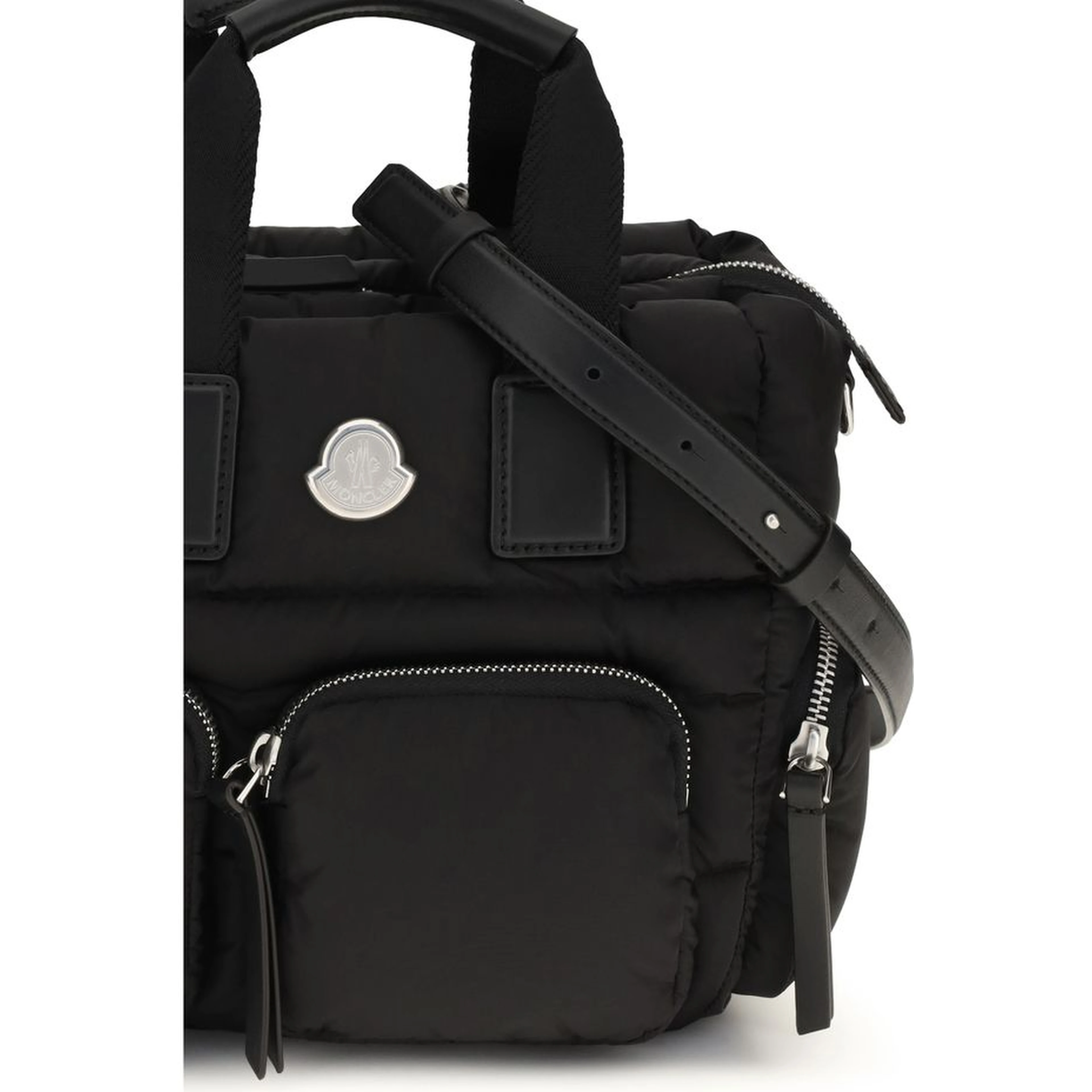 Black Nylon Shoulder Bag