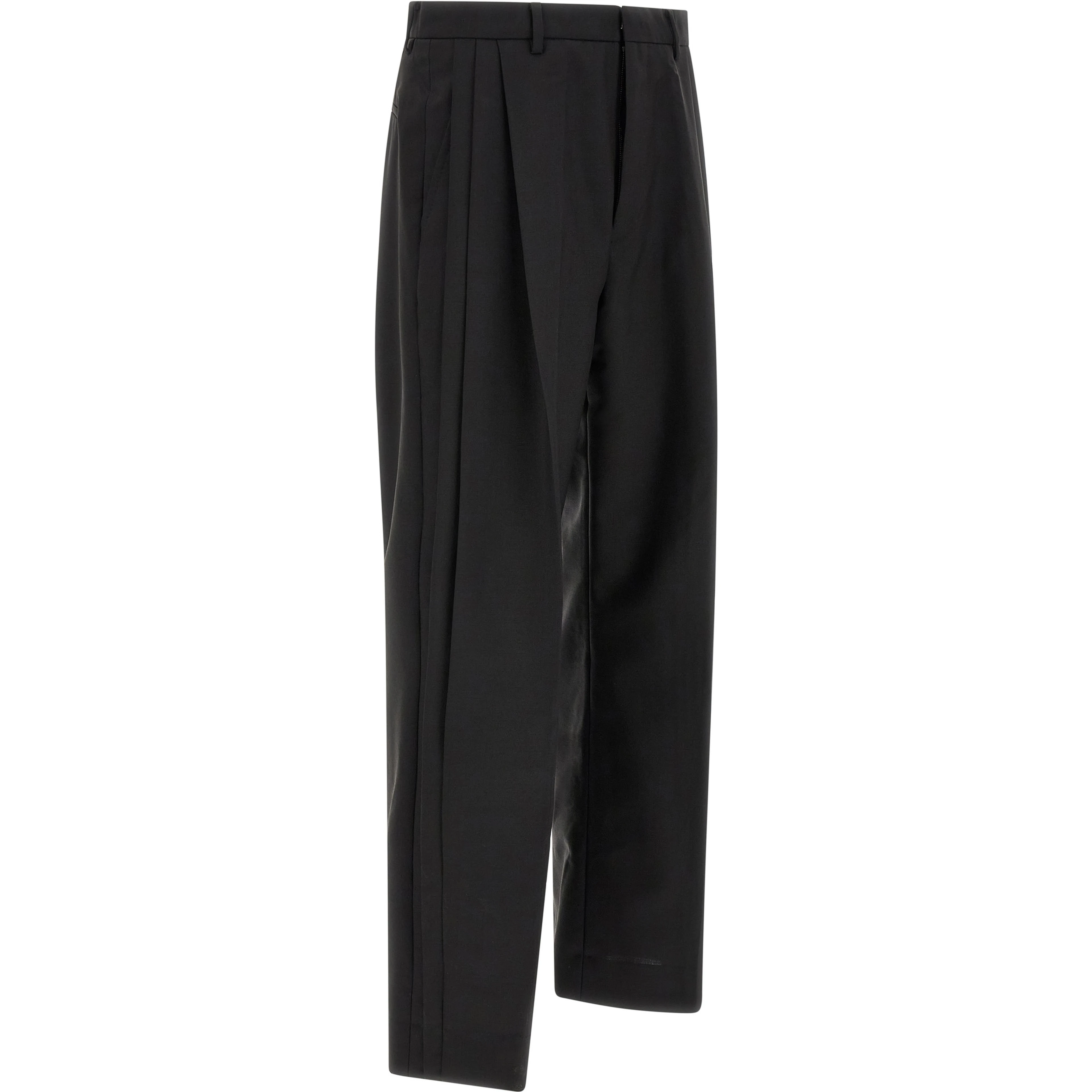 Black Wool Dress Pants