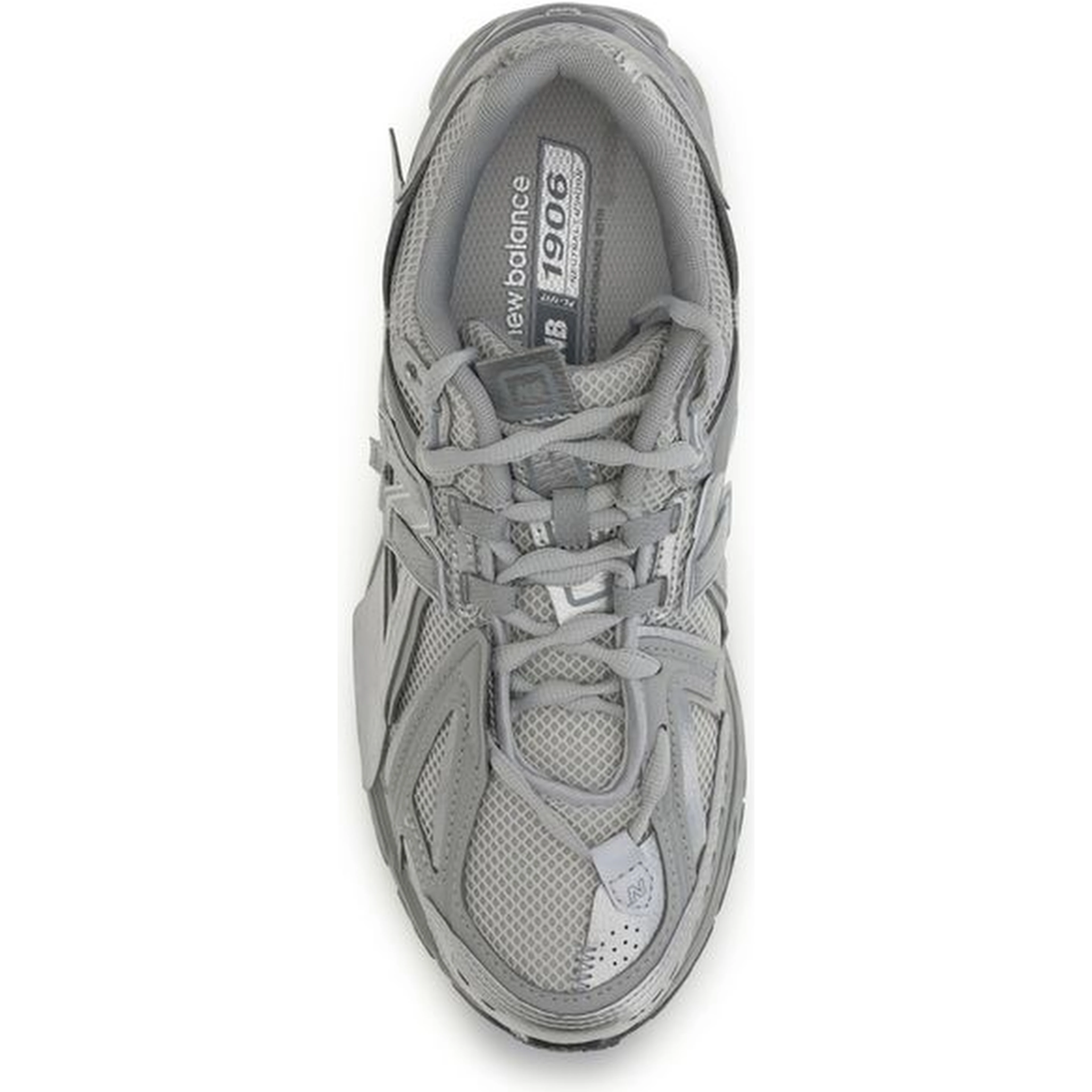Gray Fabric Athletic Sneakers