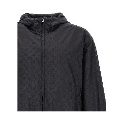 Black Polyamide Shell Jacket