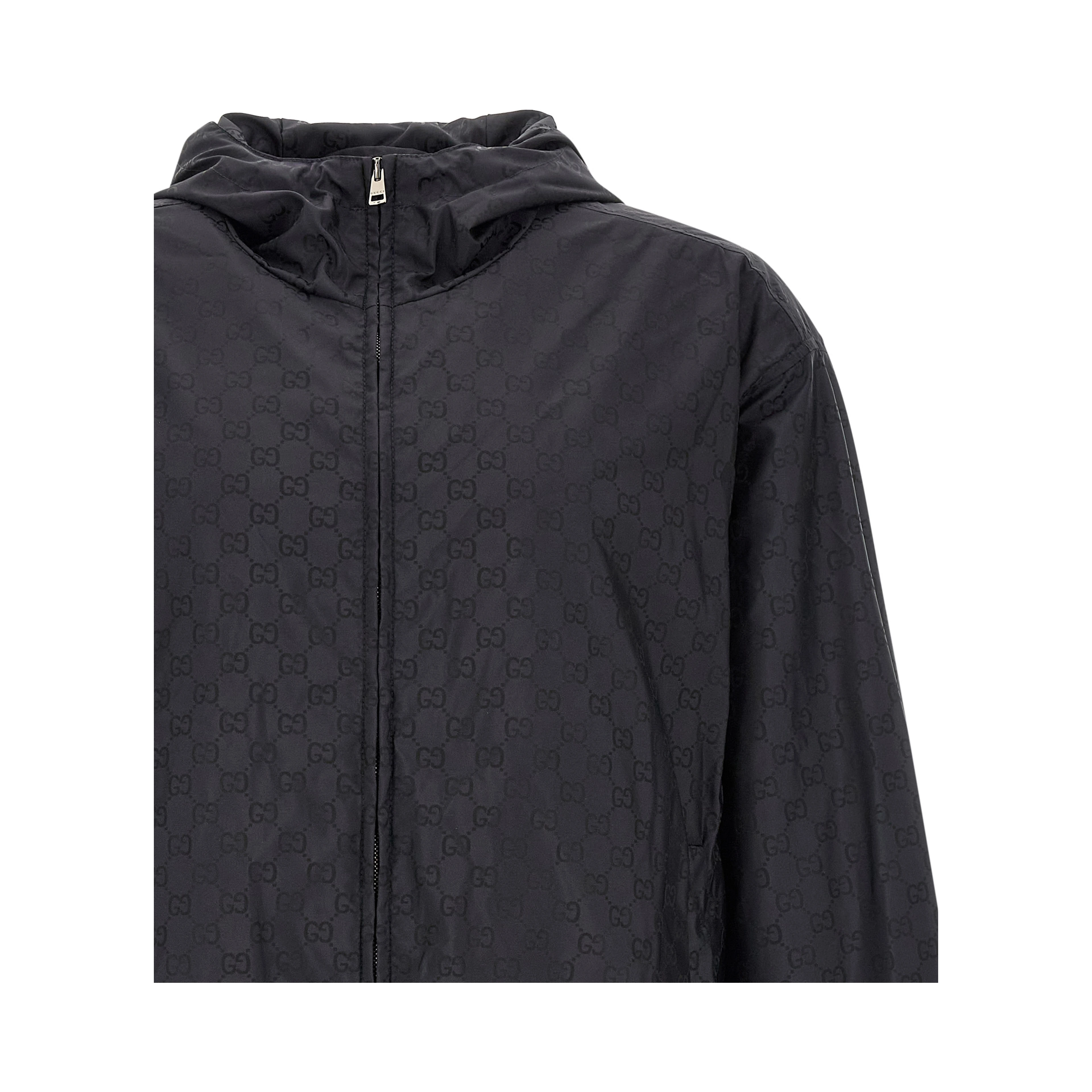 Black Polyamide Shell Jacket