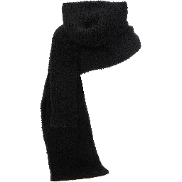 Black Marabou Scarf