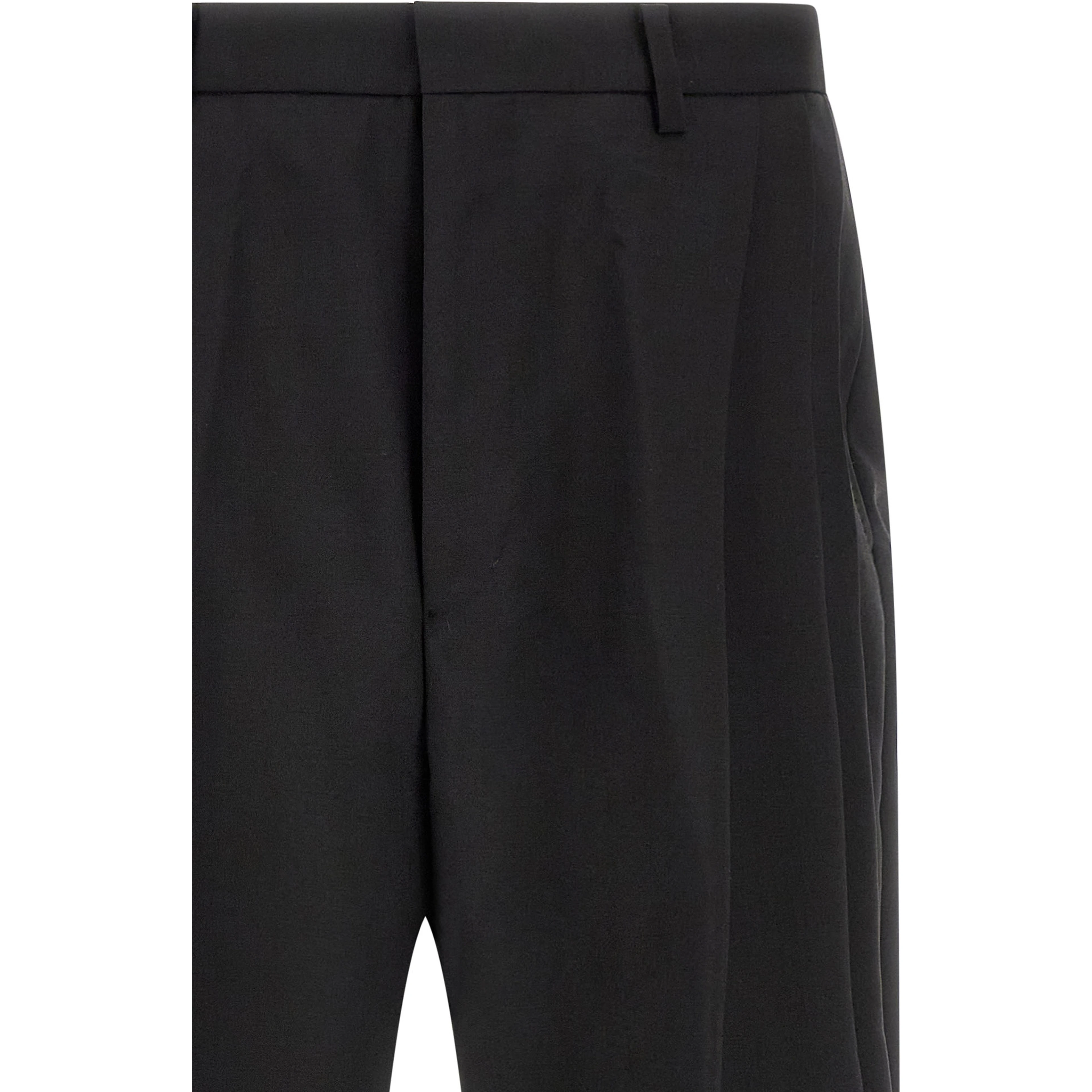 Black Wool Dress Pants