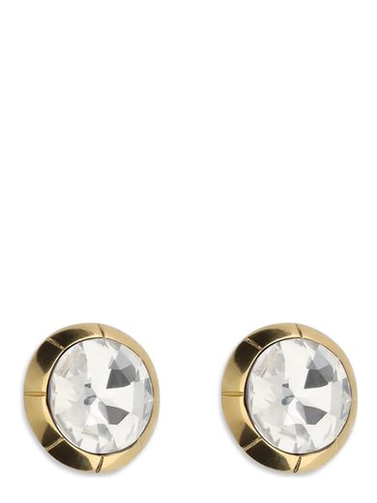 Gold Glass Earrings