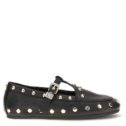 Black Recycled Polyester Ballet Flats