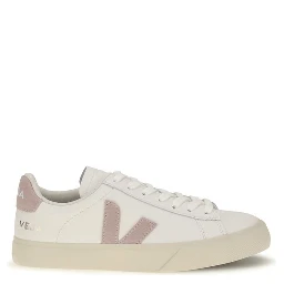 White Calf Leather Bos Taurus Low Top Sneakers