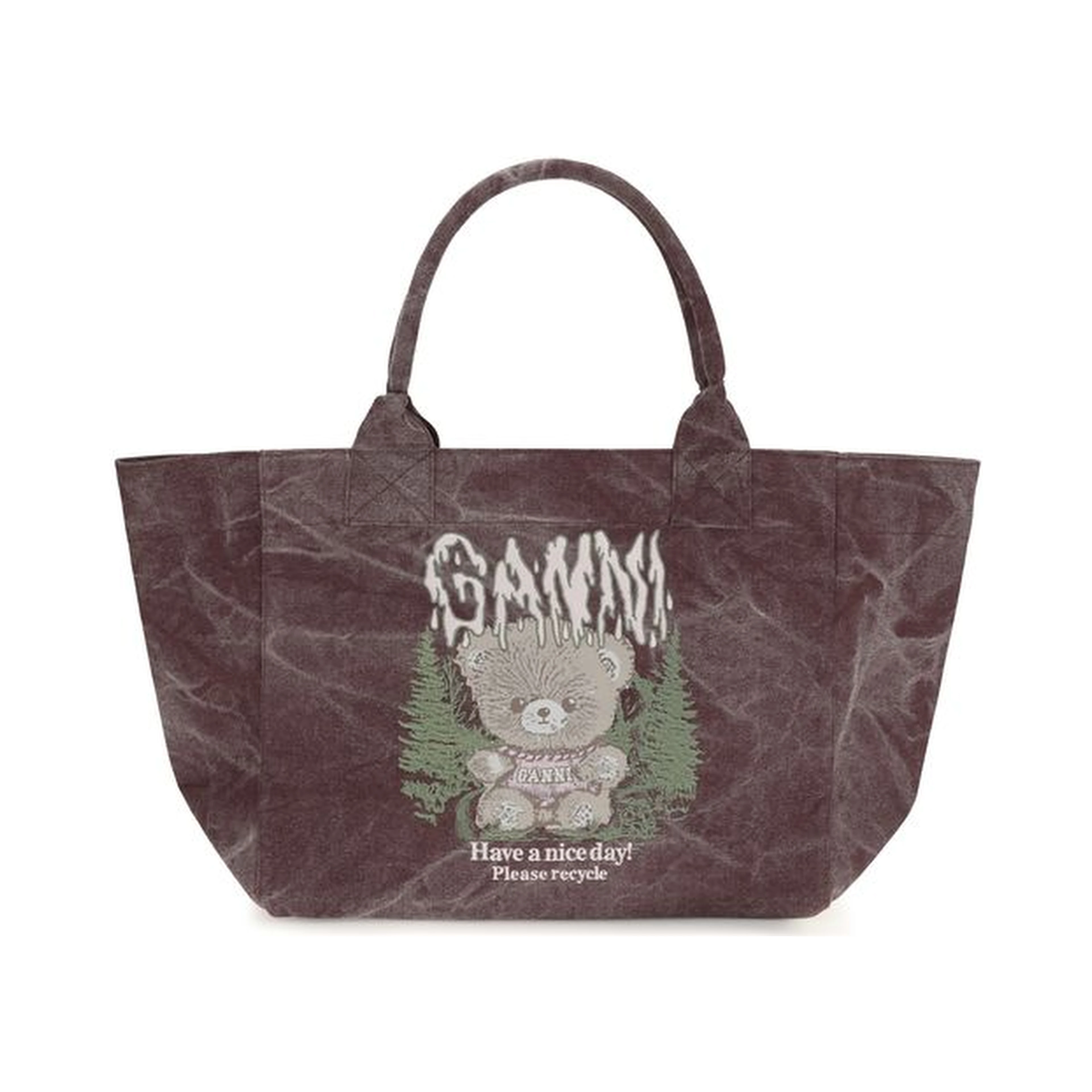 Bordeaux Cotton Shoulder Bag