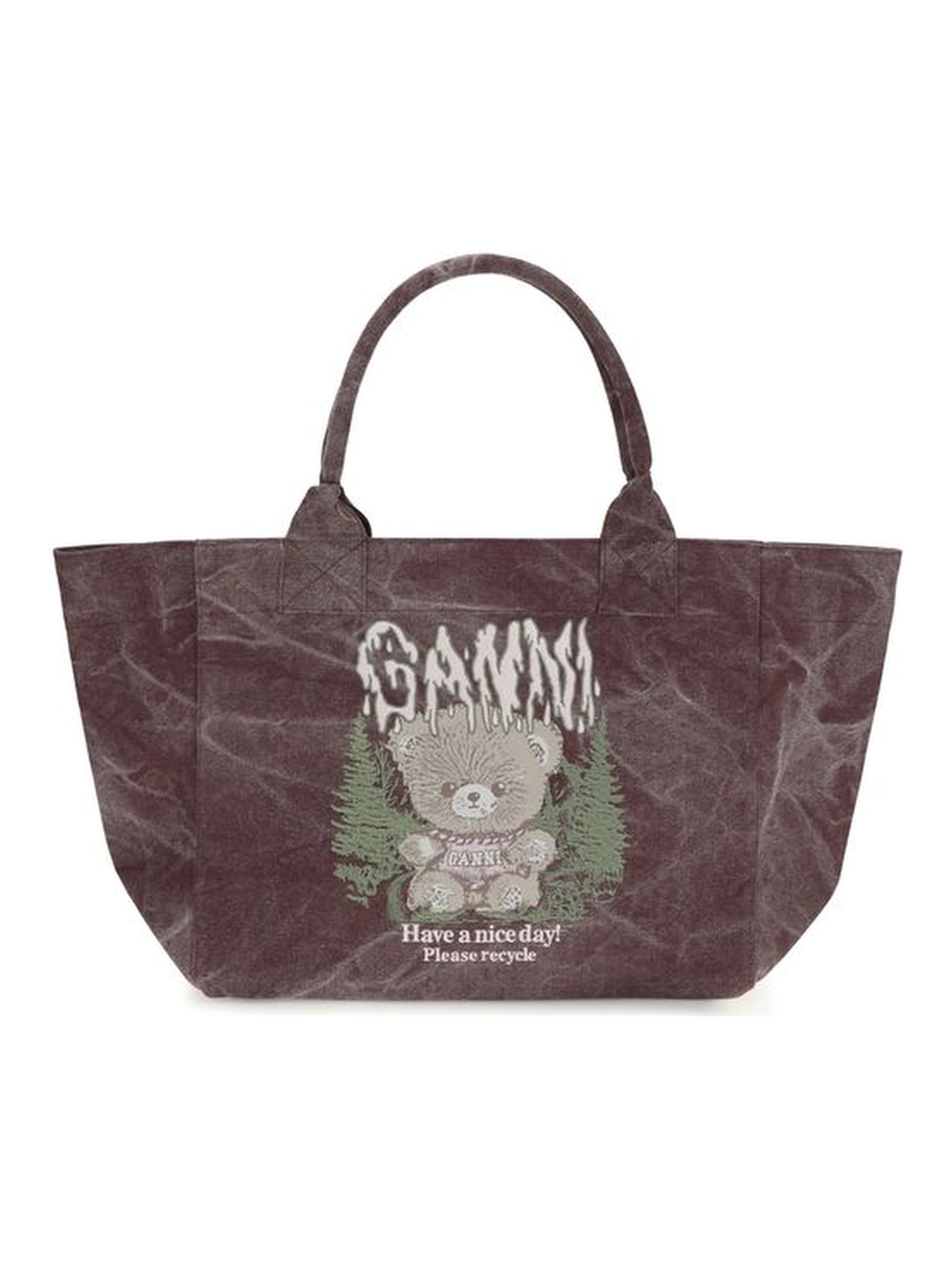 Bordeaux Cotton Shoulder Bag