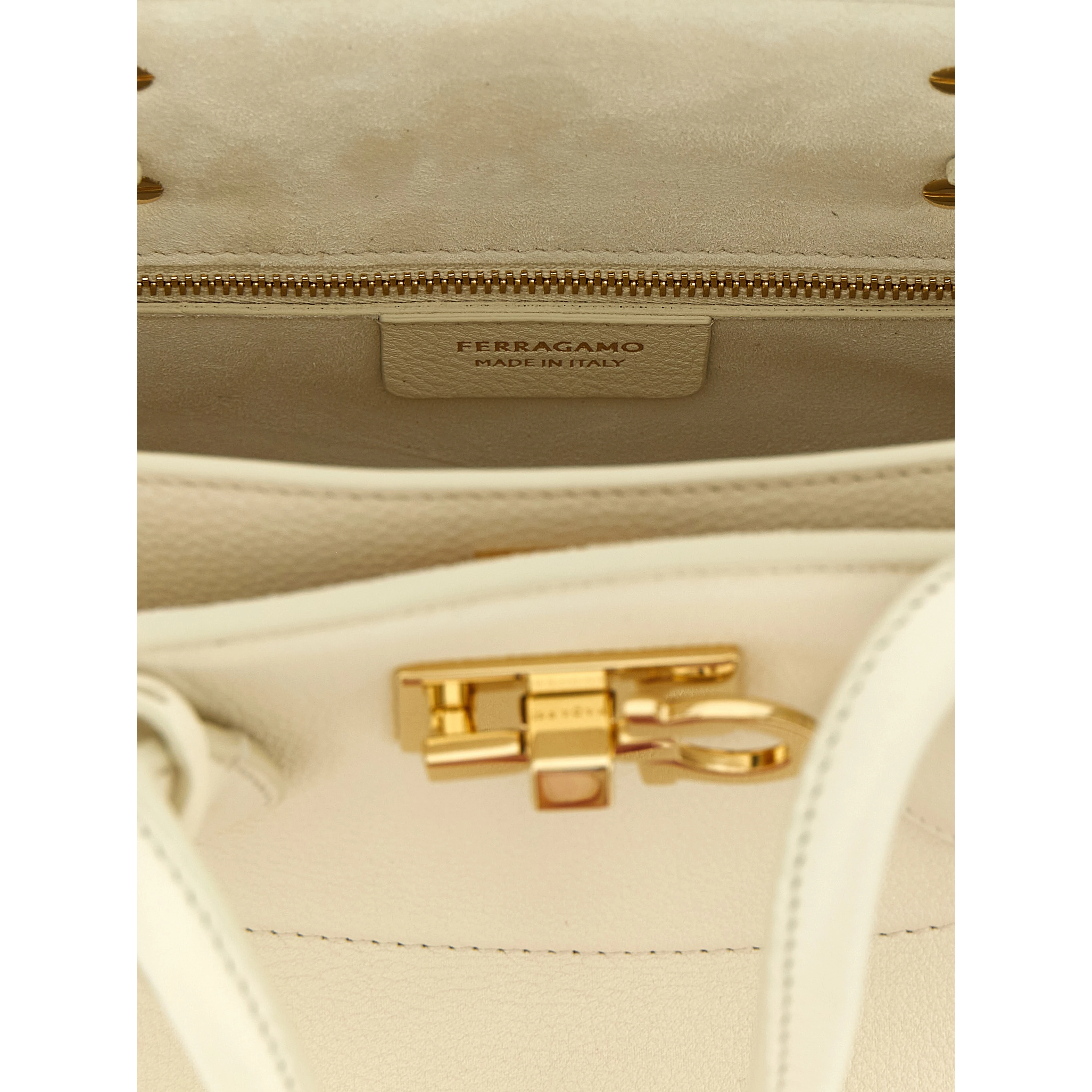 White Calfskin Handbag