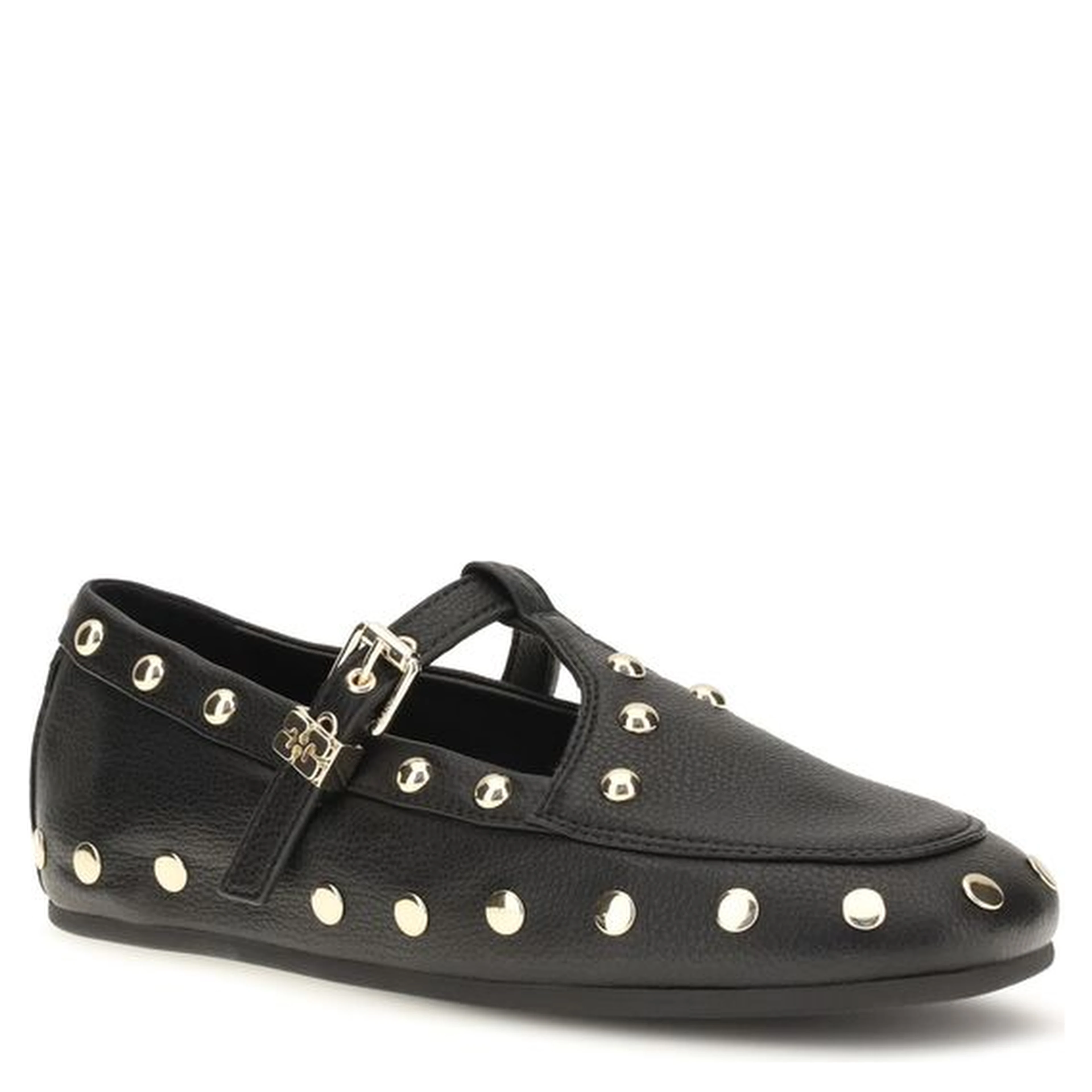 Black Recycled Polyester Ballet Flats