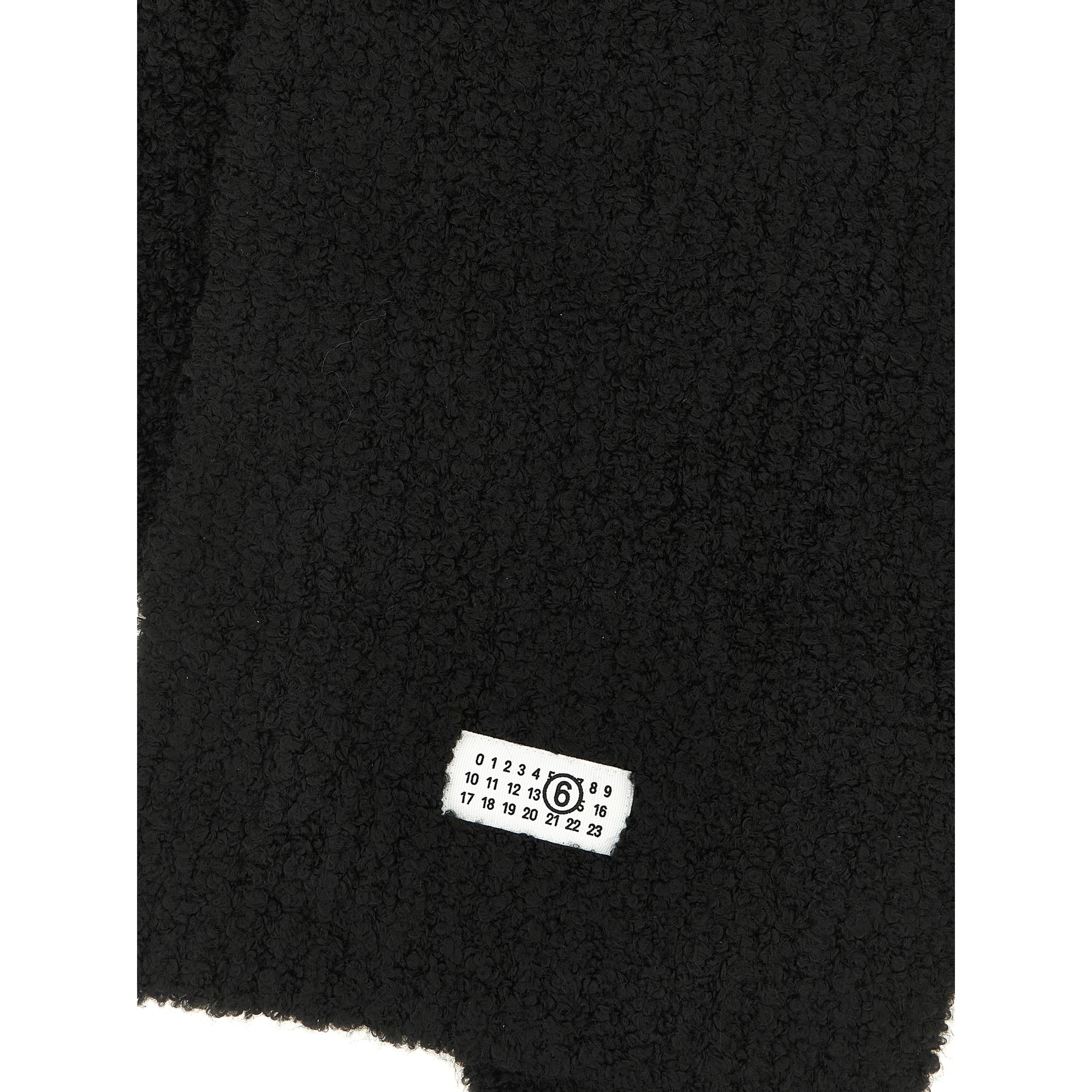 Black Marabou Scarf