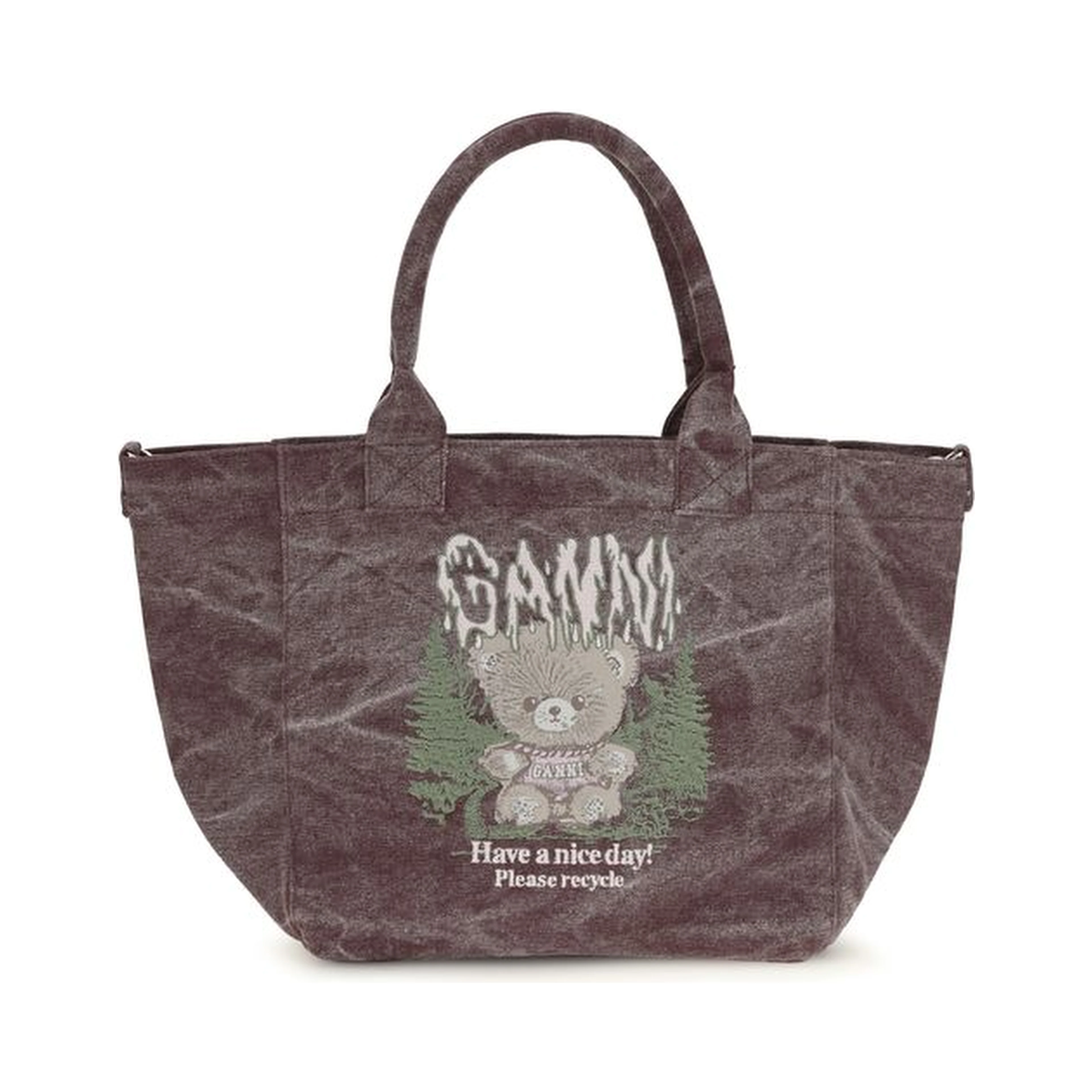 Bordeaux Cotton Shoulder Bag