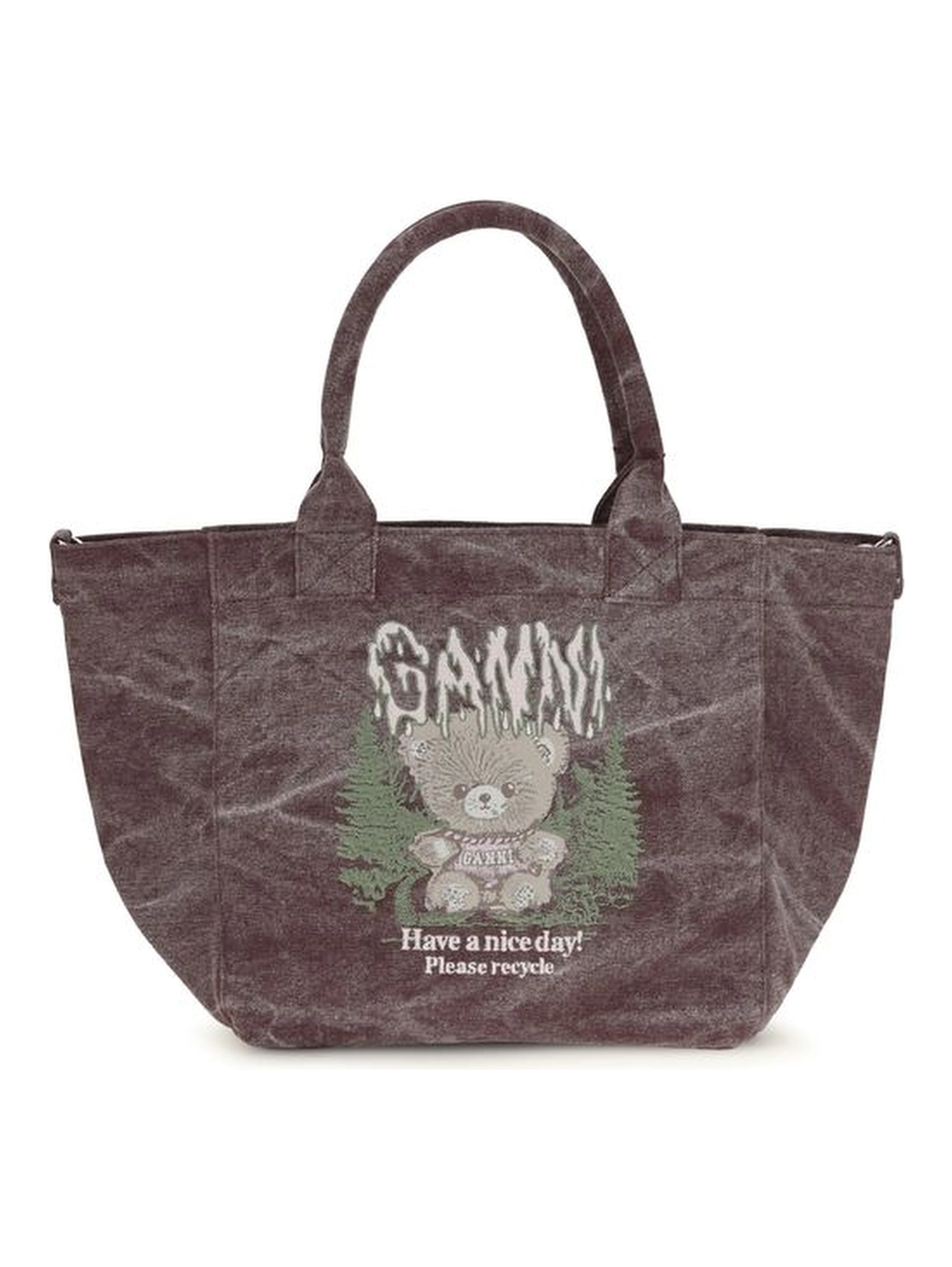 Bordeaux Cotton Shoulder Bag
