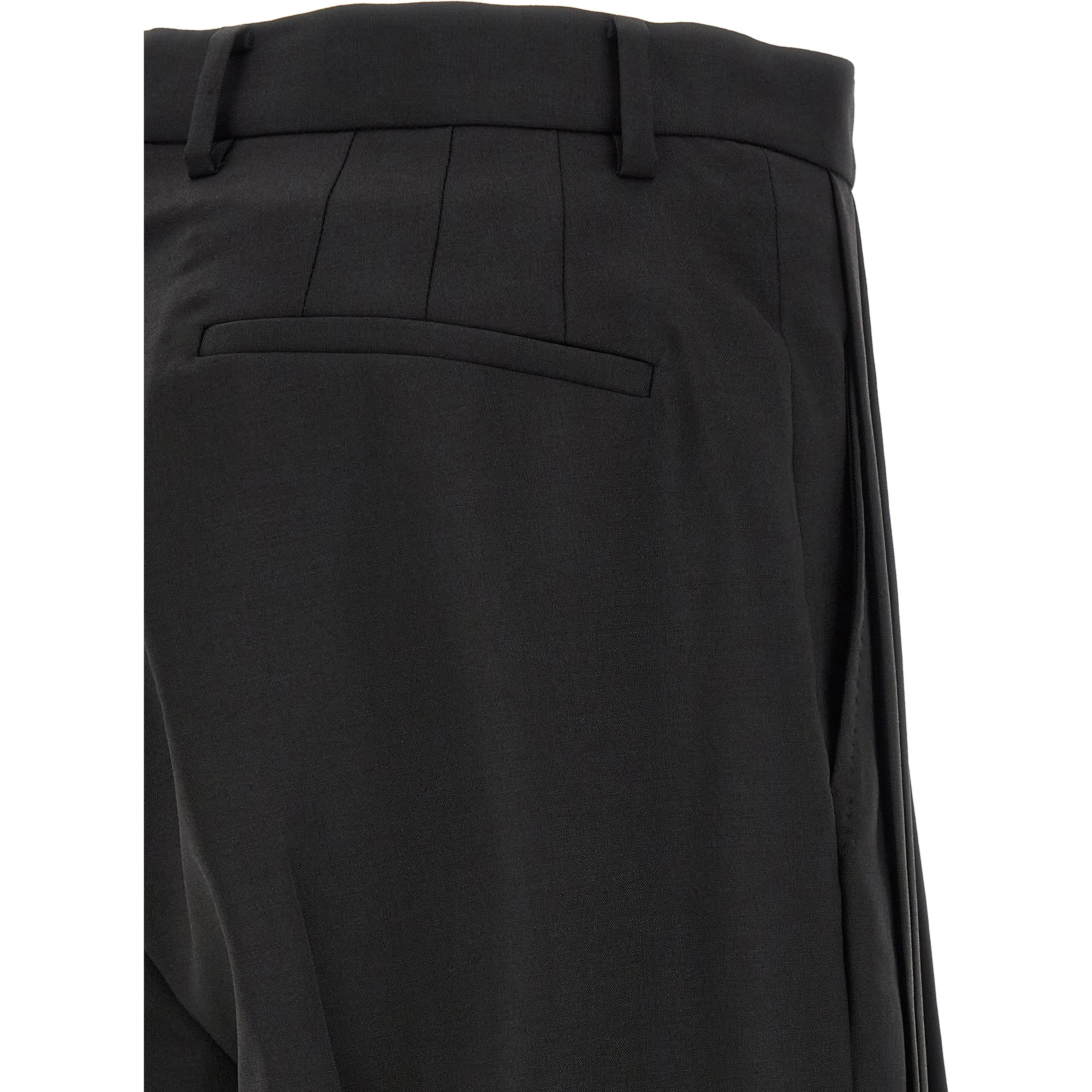 Black Wool Dress Pants