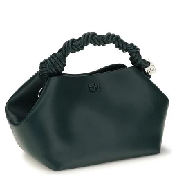Bicolor Recycled Leather Shoulder Bag