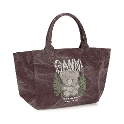 Bordeaux Cotton Shoulder Bag