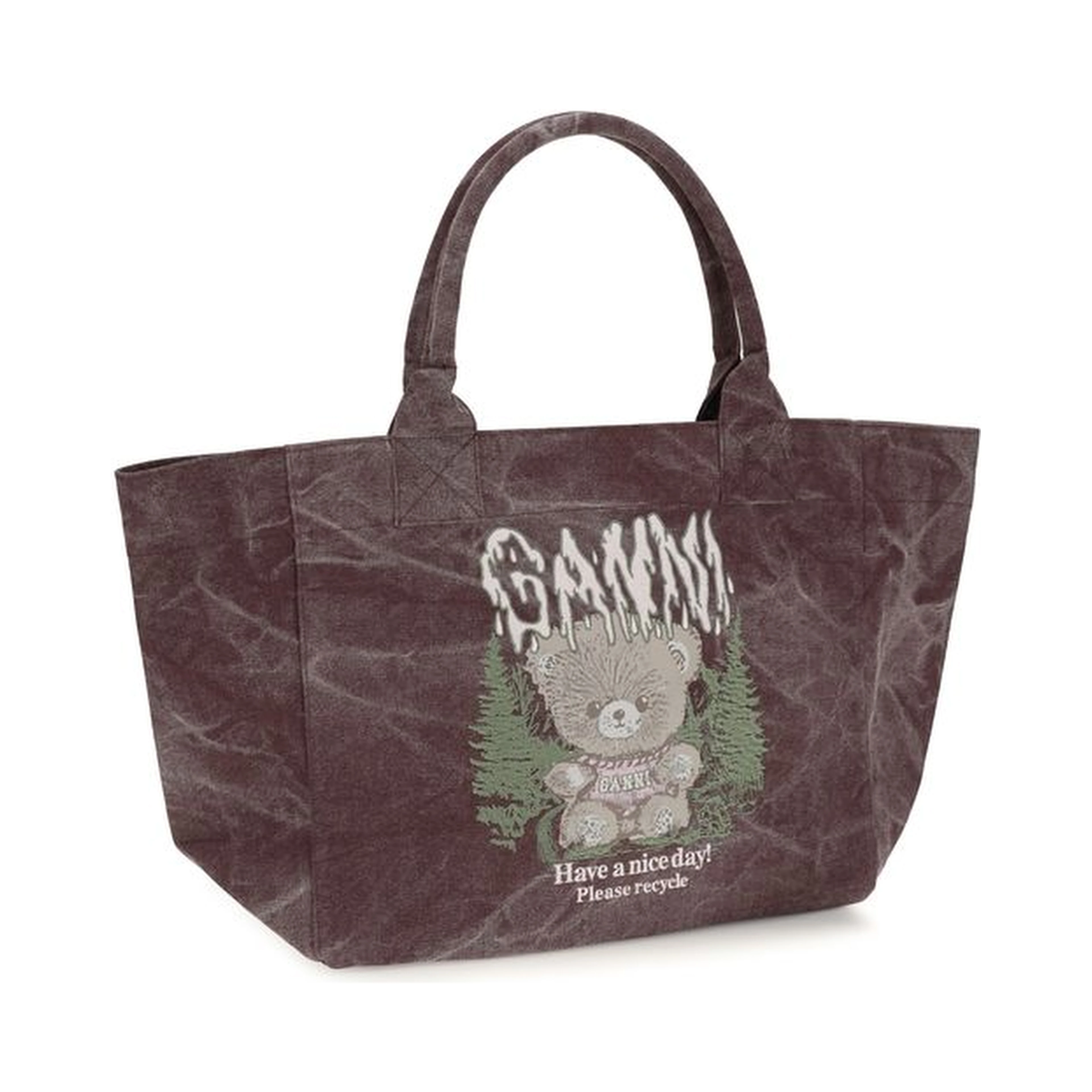 Bordeaux Cotton Shoulder Bag
