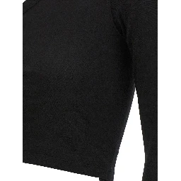 Black Cotton Blouse