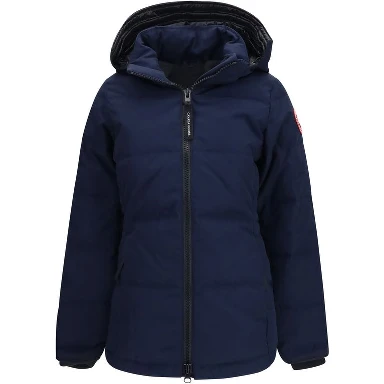 Blue Polyester Full-Length Jacket