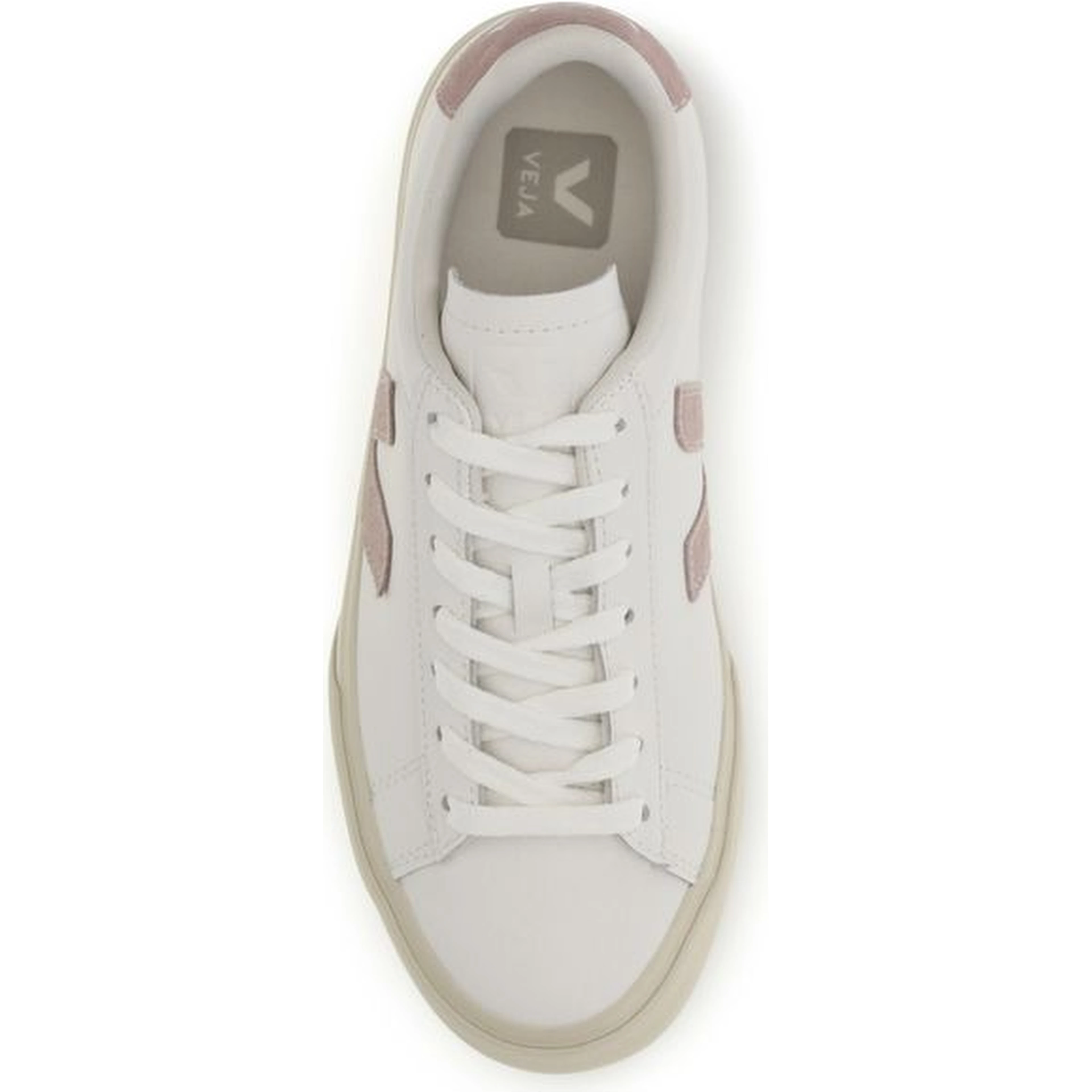 White Calf Leather Bos Taurus Low Top Sneakers