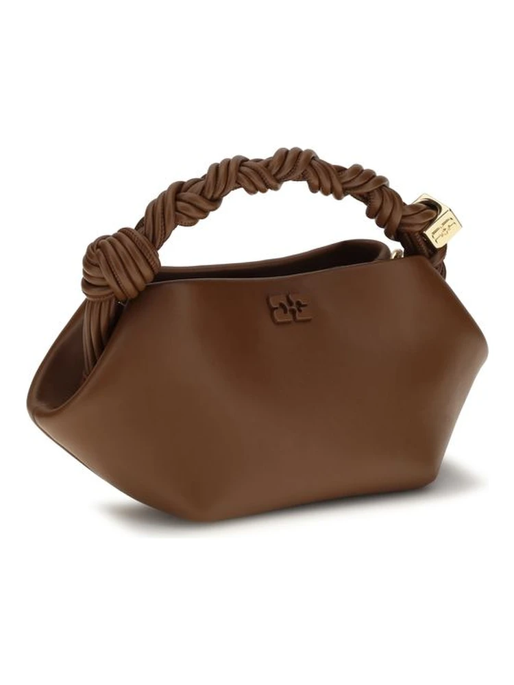 Brown Recycled Leather Shoulder Bag alternative
