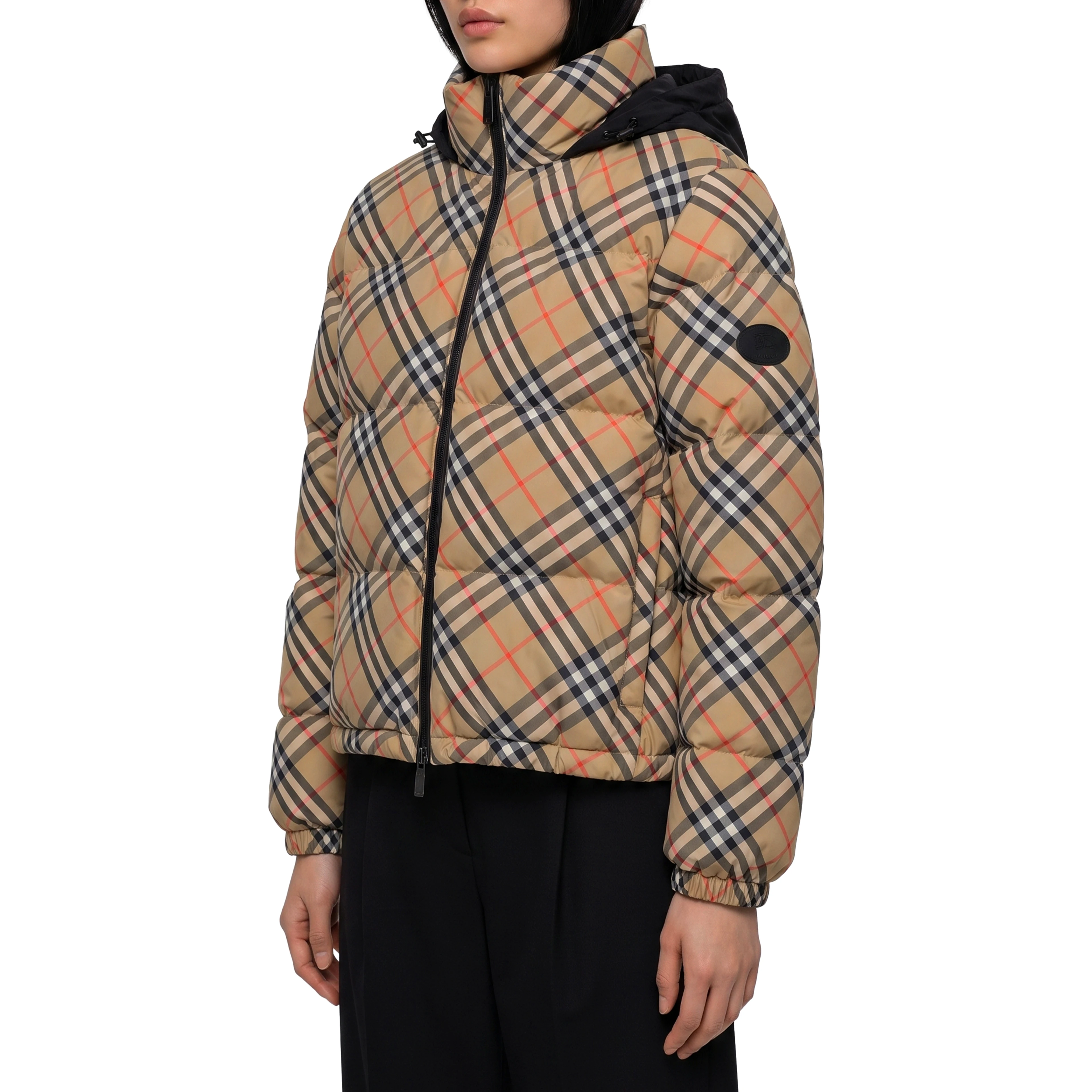 Ambleside Check puffer jacket