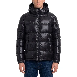 Polar Tech hooded down jacket