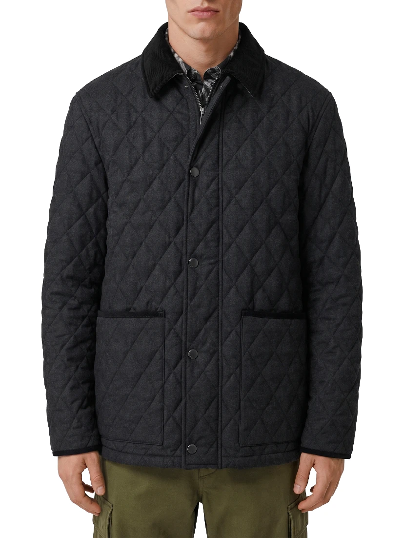 Haddington quilted nylon jacket