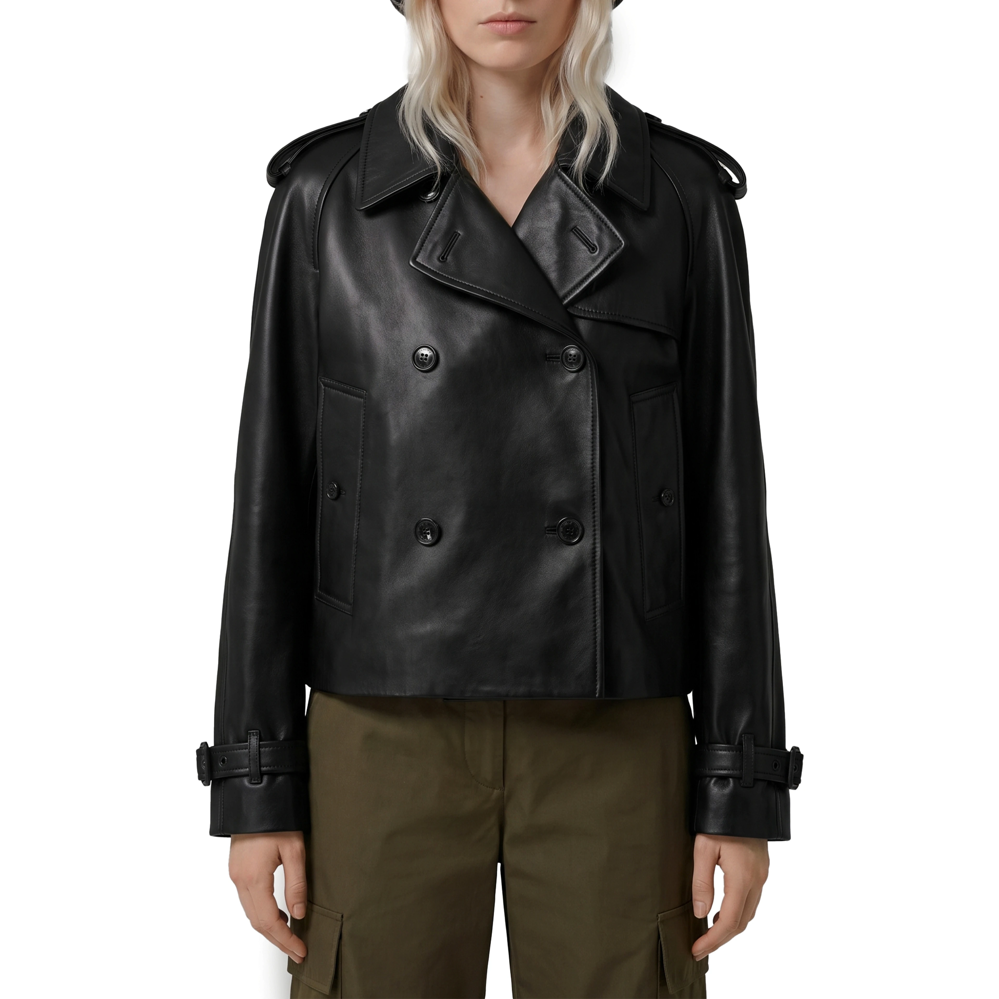 Mayfair short trench coat