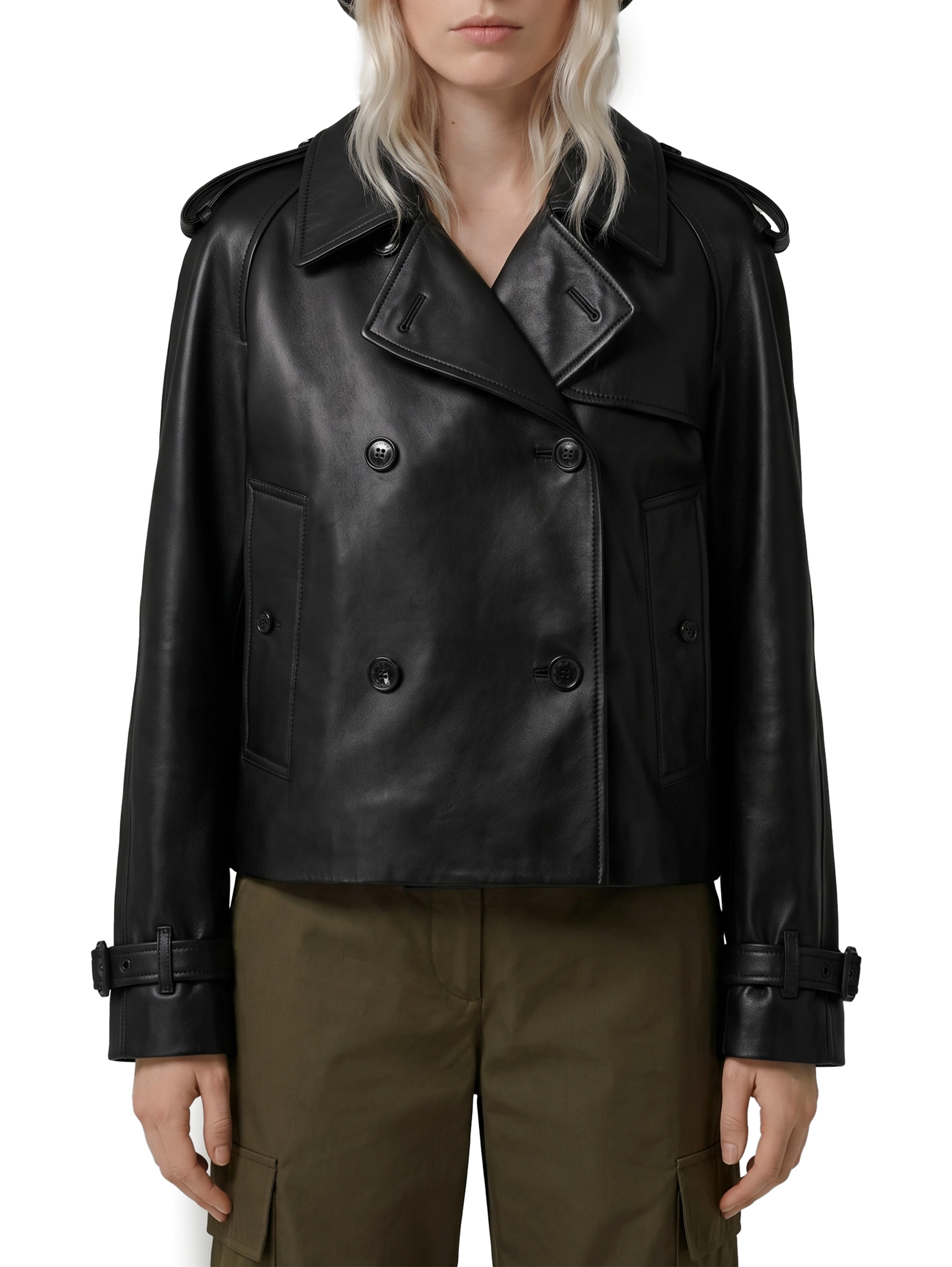 Mayfair short trench coat