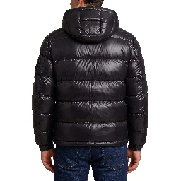 Polar Tech hooded down jacket