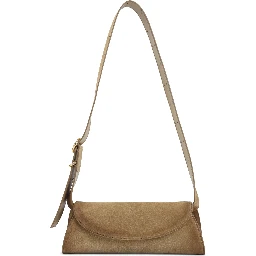 Jil Sander Suede Cannolo Bag