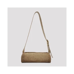 Jil Sander Suede Cannolo Bag