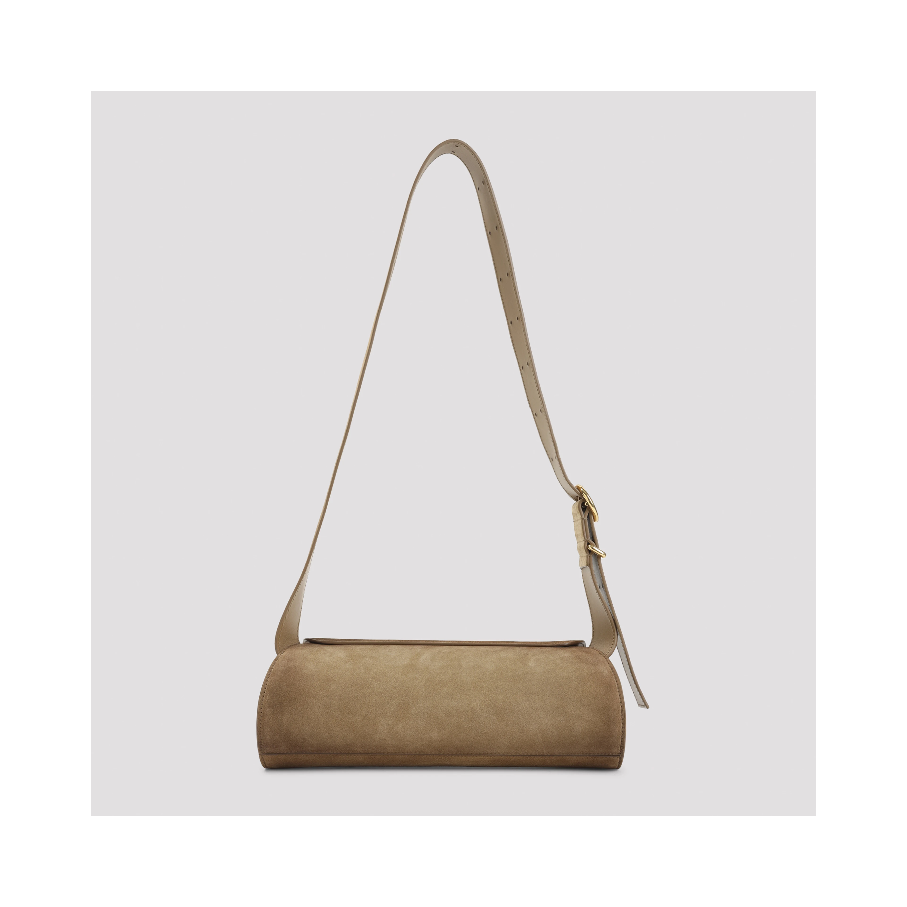 Jil Sander Suede Cannolo Bag