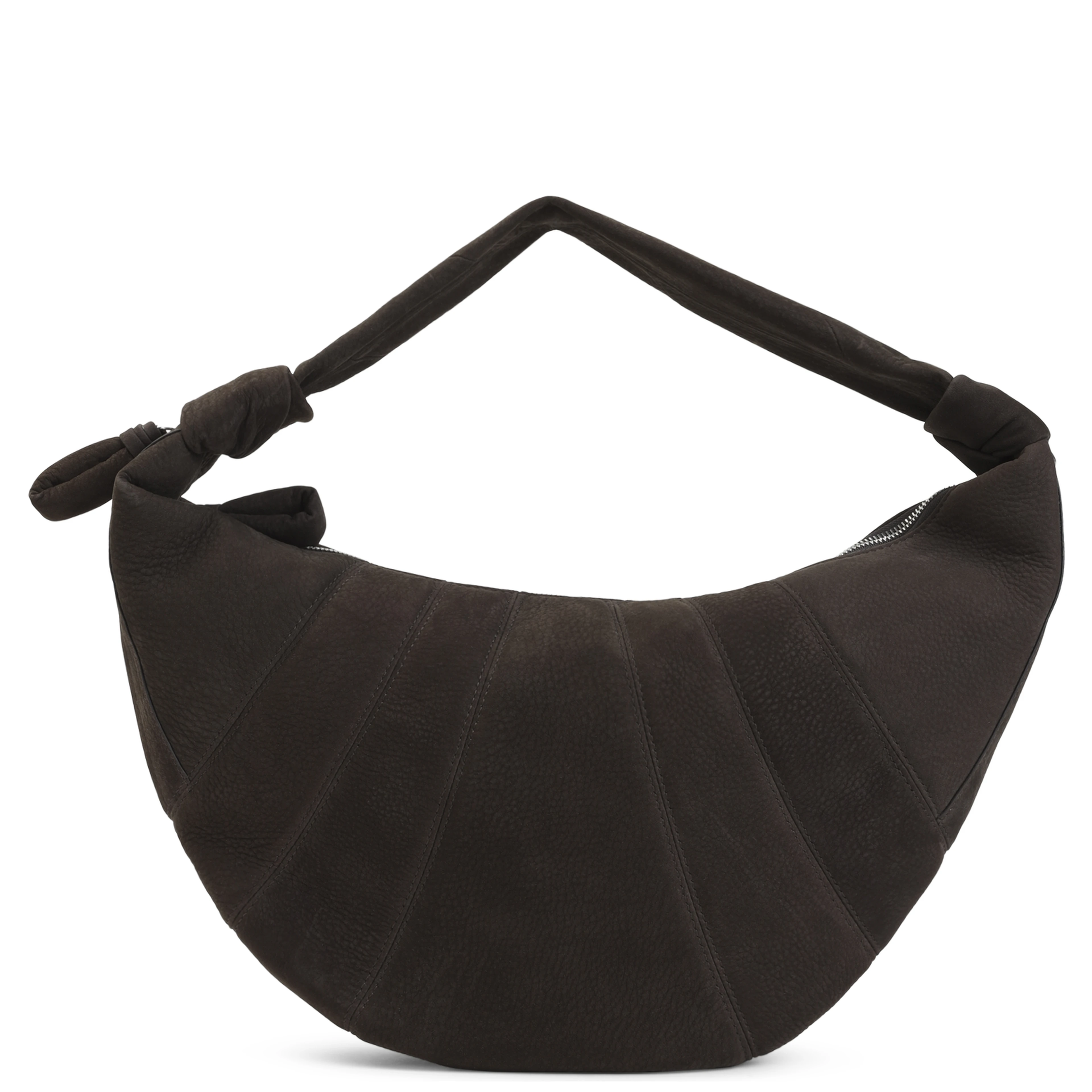 Lemaire Leather Fortune Croissant Bag