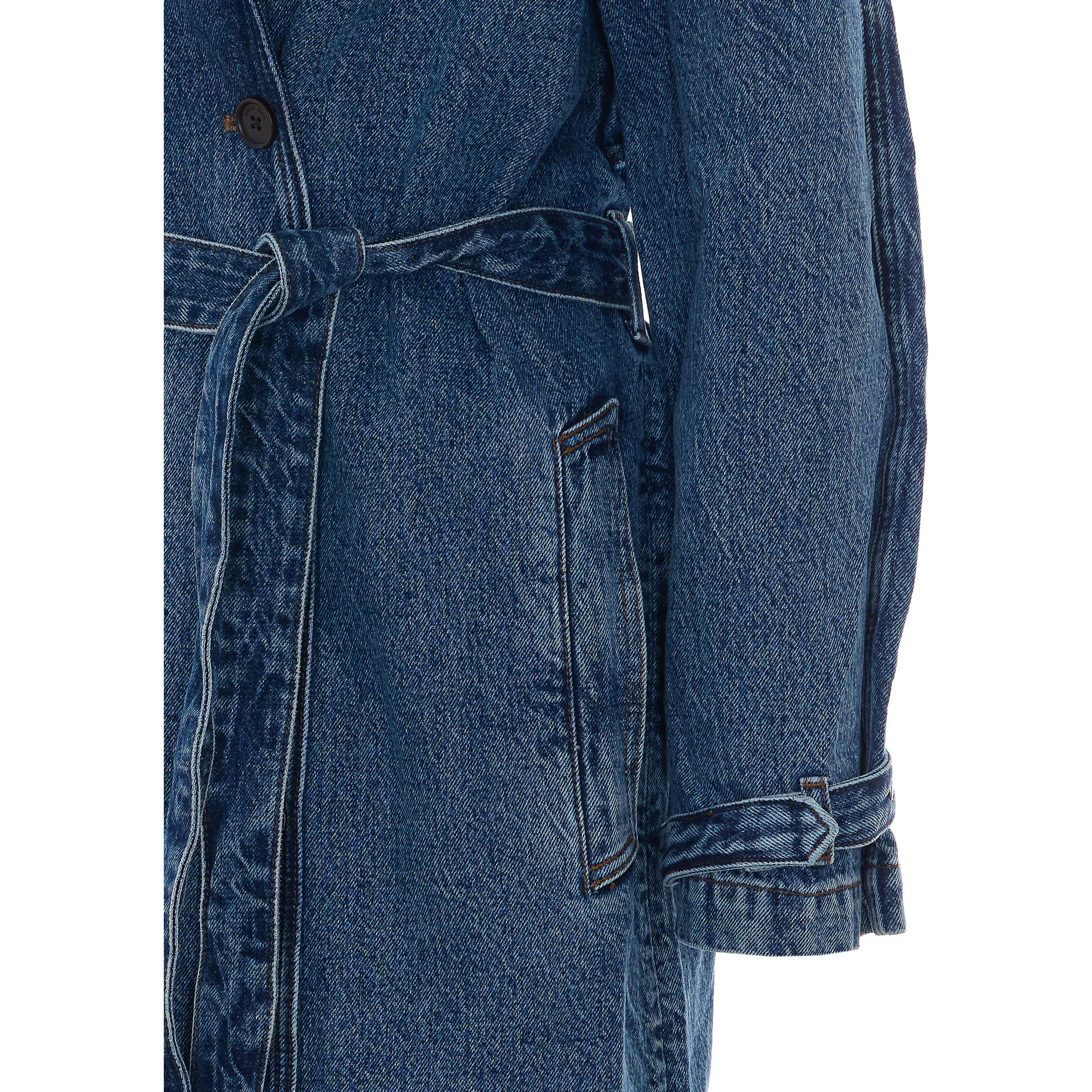 ANINE BING Coats Blue