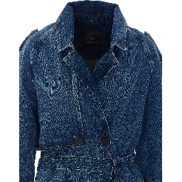 ANINE BING Coats Blue