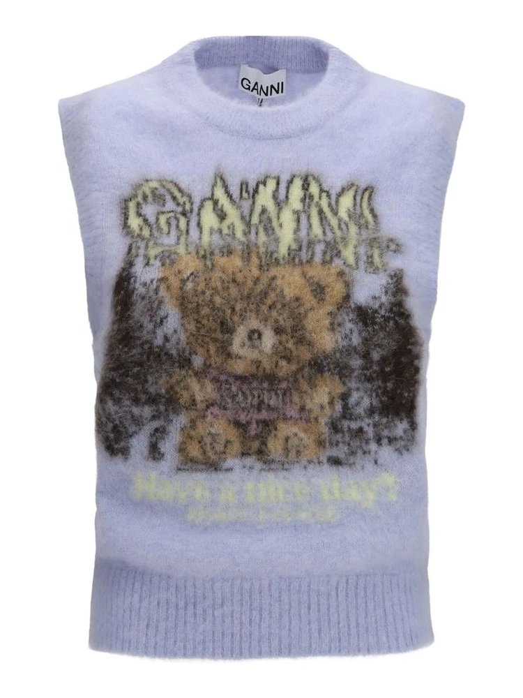 Blue Alpaca Vicugna Pacos Sweatshirt